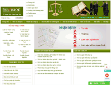 Tablet Screenshot of dichvuluat.org
